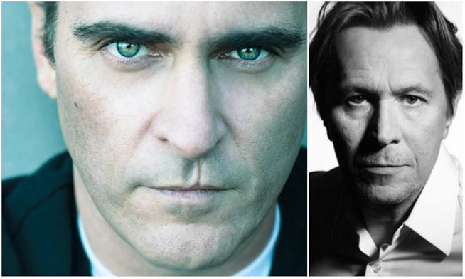 Joaquin Phoenix nuovo Batman Un collage tra Joaquin Phoenix e Gary Oldman