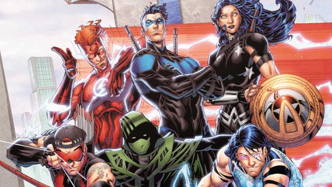 Titans: i giovani titani supereroi dell'universo DC Comics Titans: i supereroi dei fumetti dell'universo DC Comics