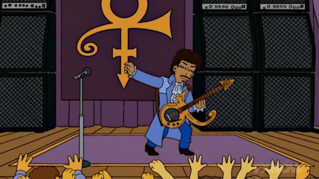 Prince avrebbe dovuto comparire in un episodio dei Simpson Prince nei Simpson