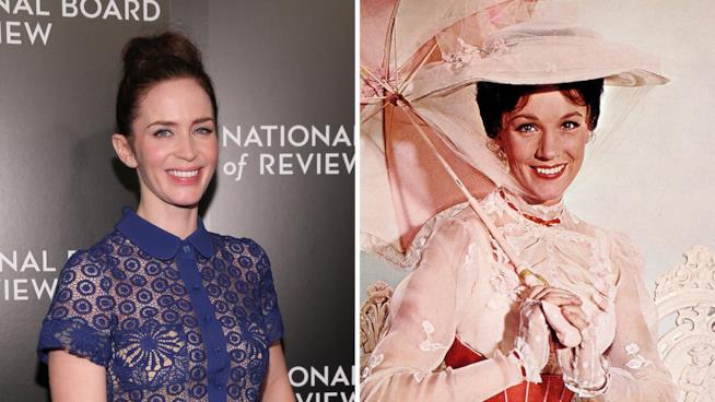 Emily Blunt, prima foto ufficiale dal set di Mary Poppins Returns Mary Poppins Returns foto