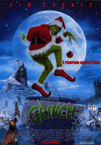 Locandina de Il Grinch Il Grinch, locandina del film con Jim Carrey