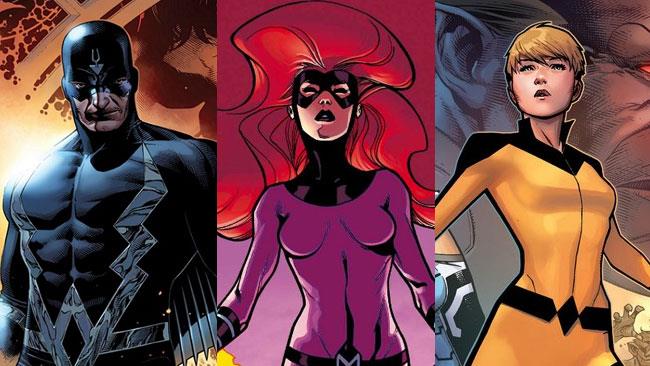 Inhumans: il cast completo e le prime foto dal set Gli Inumani Fraccia Nera, Medusa e Crystal nei fumetti Marvel