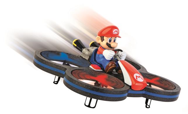 Il drone di Super Mario Super Mario sfida i cieli con il suo drone
