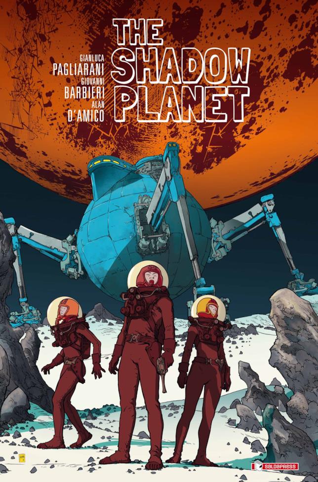 The Shadow Planet la graphic novel retrò Cover del fumetto The Shadow Planet