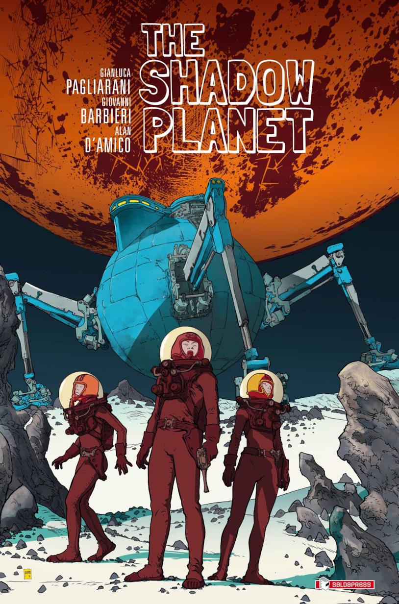 The Shadow Planet la graphic novel retrò Cover del fumetto The Shadow Planet
