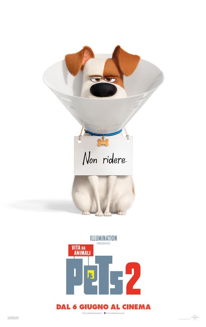 Arriva il primo trailer di Pets 2 - Vita da Animali In primo piano Max nel poster di Pets 2 - Vita da Animali