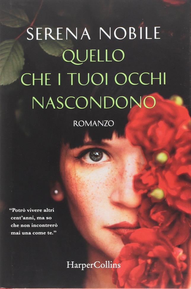 Quello che i tuoi occhi nascondono di Serena Nobile La copertina dell'ultimo romanzo di Serena Nobile