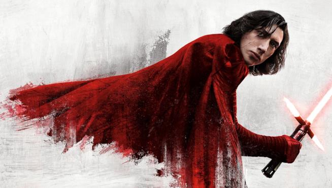 Kylo Ren è il miglio personaggio del nuovo Star Wars Kylo Ren in una promo art di Star Wars