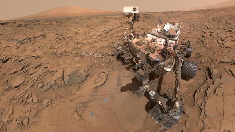 Il rover Curiosity della NASA ha trovato alti livelli di metano sul Pianeta rosso Il rover Curiosity su Marte