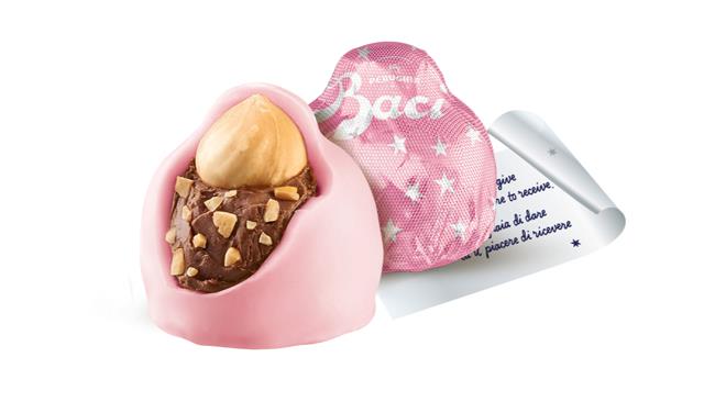 I Baci Perugina Rosa in edizione limitata diventano protagonisti sui social Baci Perugina Rosa