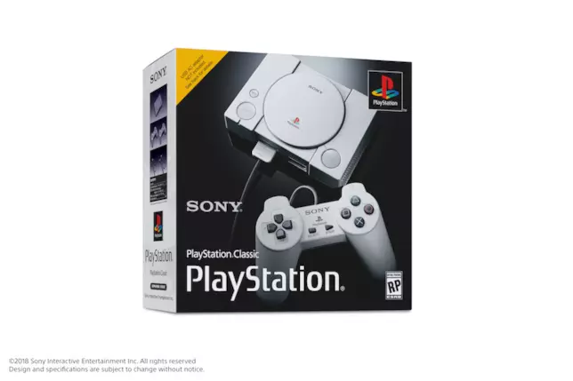 PlayStation Classic is a version PlayStation Classic released on December 3, 2018 in Italy