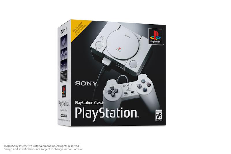 PlayStation Classic è la versione mini della prima console Sony PlayStation Classic in uscita il 3 dicembre 2018