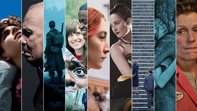 Oscar 2018: trailer e recensioni per i candidati a Miglior film I candidati agli Oscar 2018 nella categoria Miglior film