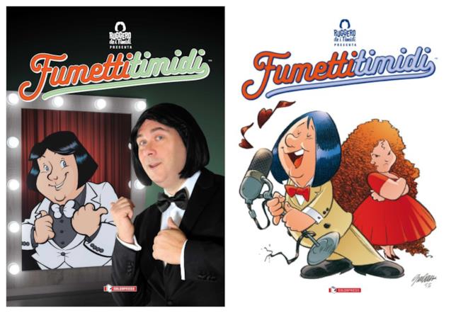 Fumetti Timidi Le due versioni del primo volume di Fumetti Timidi