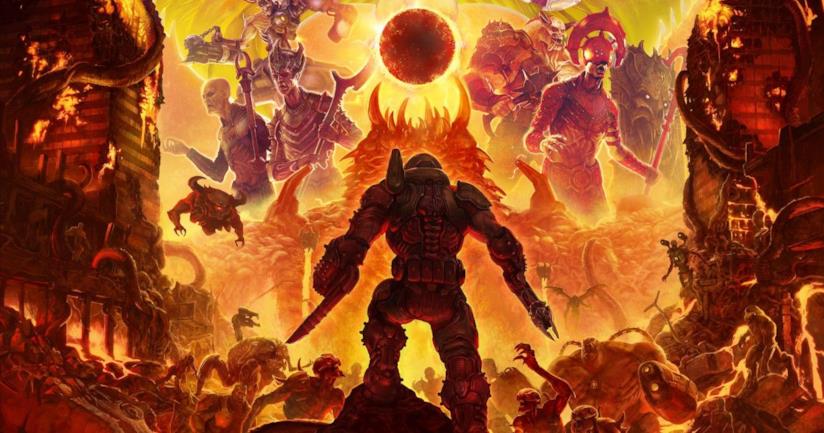 Doom Eternal sarà presente alla Milan Games Week Doom Eternal artwork