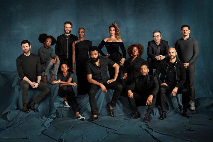 Il cast vocale originale de Il Re Leone La foto di gruppo dei doppiatori originali de Il Re Leone