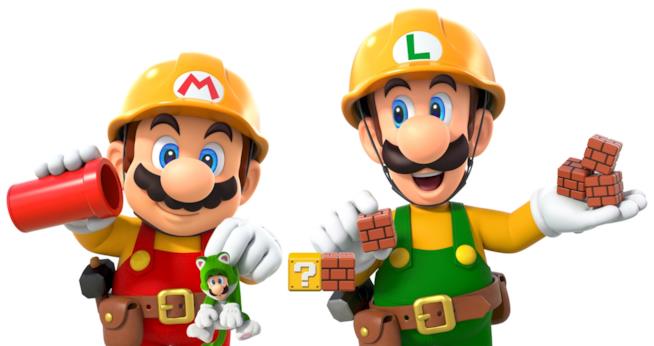 Super Mario Maker 2 in uscita a giugno su Nintendo Switch Mario e Luigi protagonisti di Super Mario Maker 2