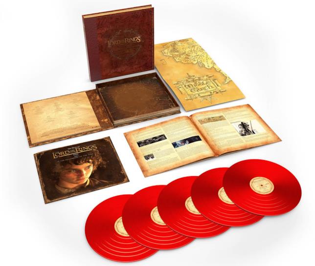 La Compagnia dell'Anello - Il vinile Il vinile della colonna sonora de La Compagnia dell'Anello