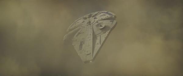 Il Millennium Falcon nel trailer di Solo Il Millennium Falcon