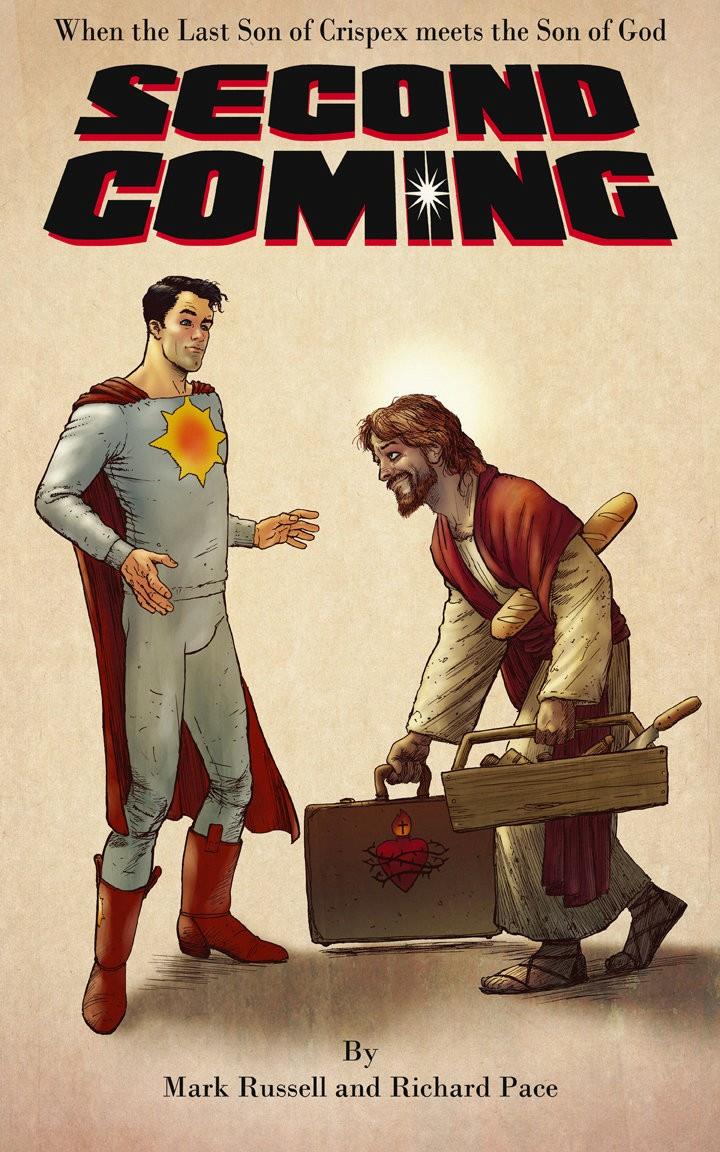 Il dissacrante fumetto Second Coming L'immagine del fumetto di Mark Russell e Richard Pace