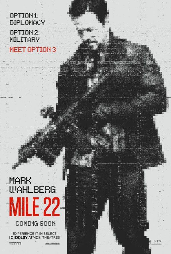 Mile 22 Mark Wahlberg nel poster ufficiale di Mile 22