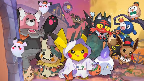 Pokémon GO, confermato l'evento di Halloween del 2017 I Pokémon con i loro costumi di Halloween