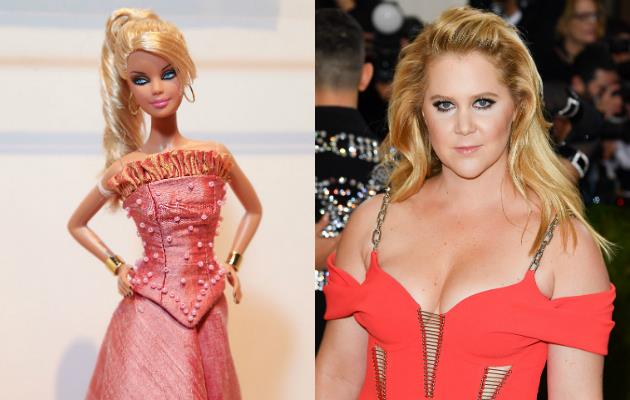 Amy Schumer interpreterà Barbie? Un collage con Barbie e Amy Schumer