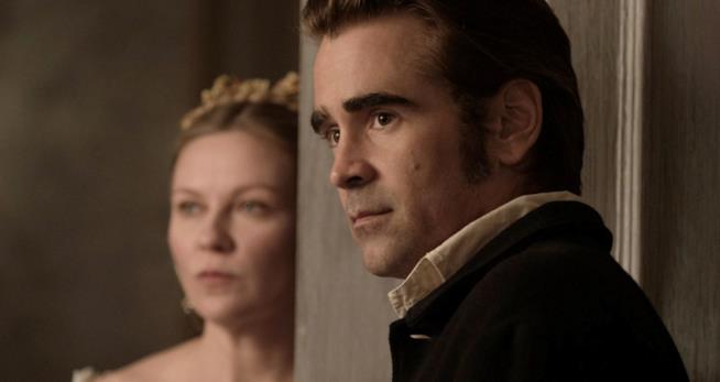 L'Inganno: Kirsten Dunst e Colin Farrell sulla scena di sesso nel film Colin Farrell e Kirsten Dunst ne L'inganno