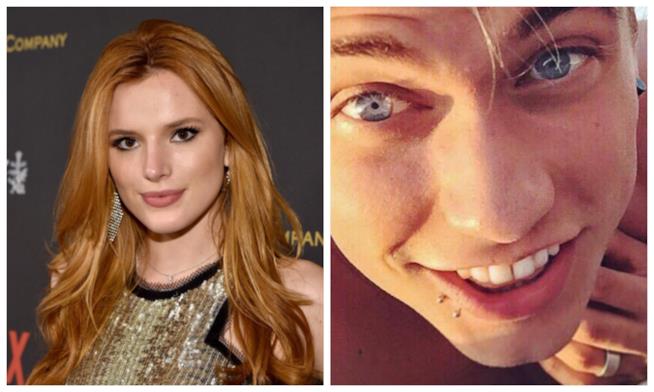Bella Thorne e Benjamin Mascolo di Benji e Fede Un collage tra Bella Thorne e Benjamin Mascolo