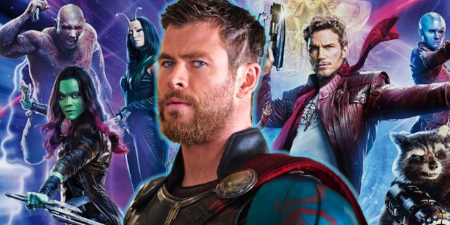 Disney intende portare agli Oscar i suoi due ultimi cinecomic Marvel Chris Hemsworth assieme al cast di Guardiani della Galassia Vol. 2