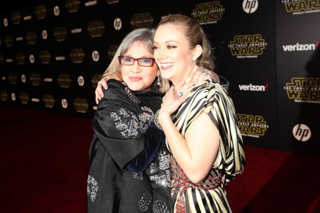Carrie Fisher e Billie Lourd, la figlia ricorda la madre in un toccante video Billie Lourd ricorda la madre Carrie Fisher con un toccante video tributo