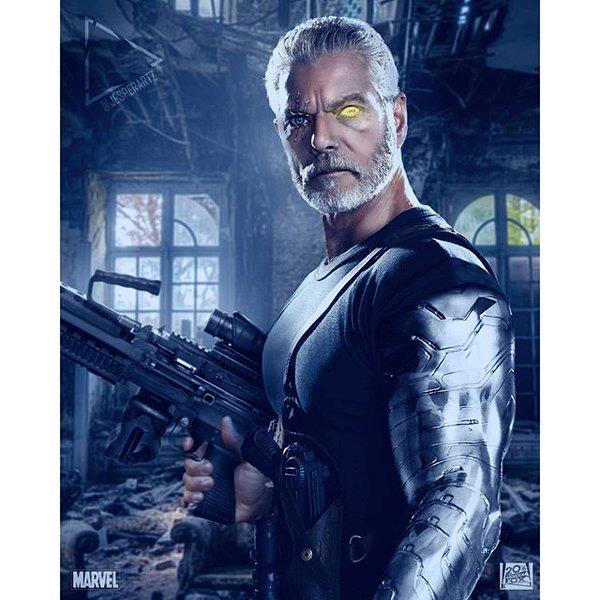 Stephen Lang nel ruolo di Cable Stephen Lang è Cable in una fanart
