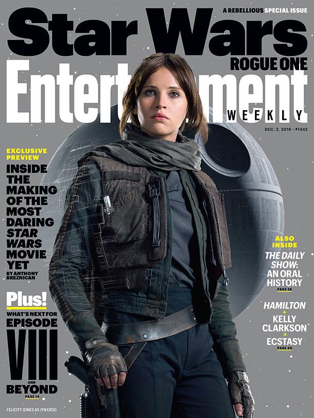 Felicity Jones in Star Wars Felicity Jones è Jyn Erso in Star Wars