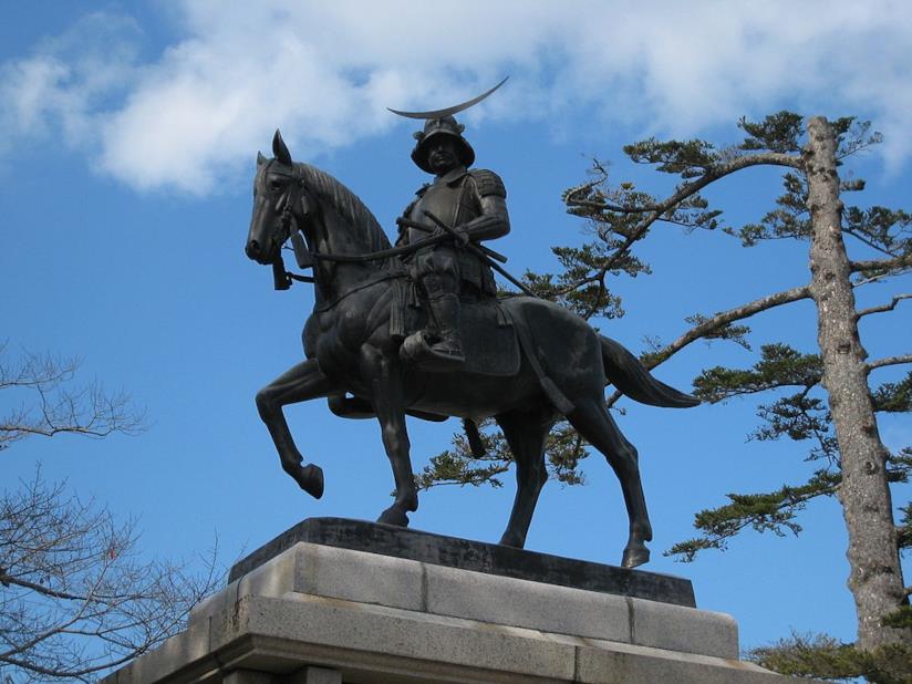 Age of Samurai: Battle for Japan, la docu-serie sulla battaglia per l'unificazione del Giappone La statua di Date Masamune