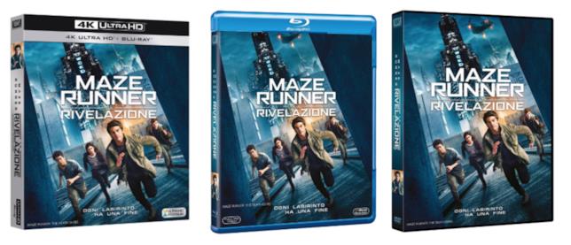 Maze Runner - La rivelazione Maze Runner - La rivelazione in Home Video