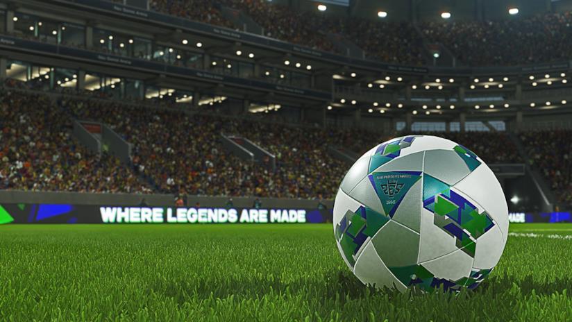 PES 2018, esce oggi il nuovo calcio Konami Un'immagine promozionale di PES 2018