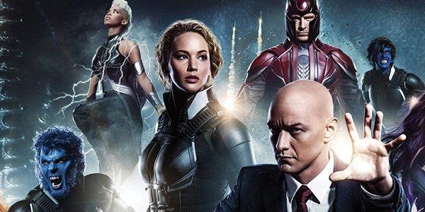 Parte del cast di X-Men Parte del cast di X-Men nella locandina di Apocalypse
