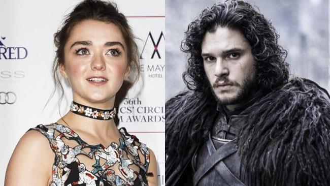 Maisie Williams non conferma che Jon Snow vivo in Game of Thrones Maisie Williams parla del fato di Jon Snow