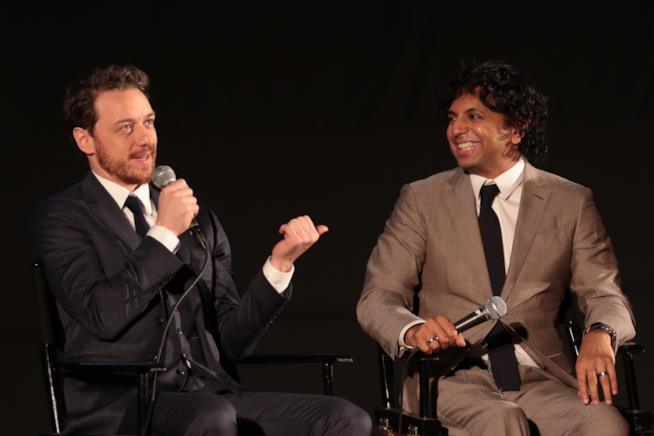 M. Night Shyamalan incontrerà i fan a Roma il 15 dicembre James McAvoy e il regista M. Night Shyamalan
