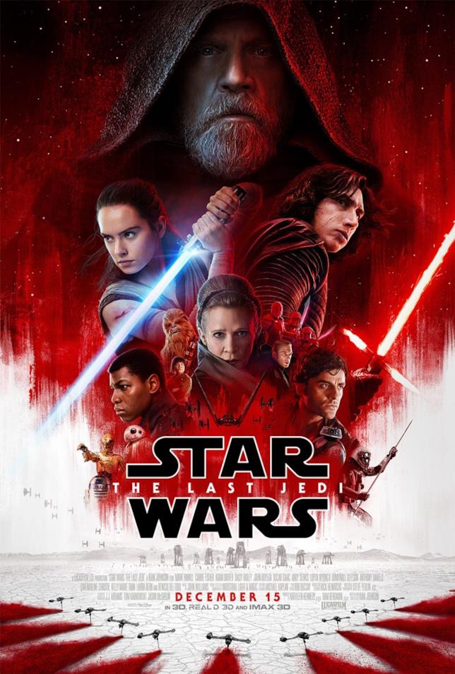 Star Wars Gli ultimi Jedi Poster de Gli ultimi Jedi