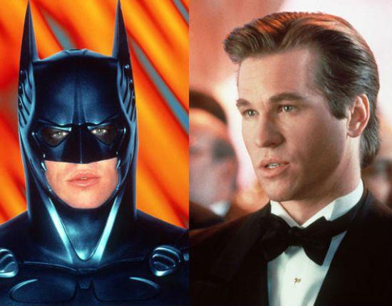Val Kilmer è stato Batman in Batman Forever Val Kilmer nel doppio ruolo di Batman e Bruce Wayne