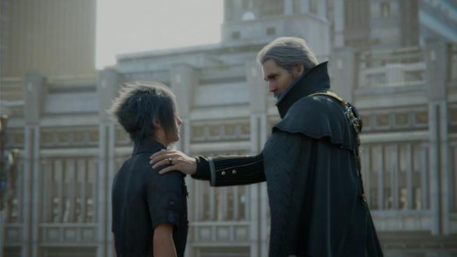 Il film di Final Fantasy XV in due nuovi trailer Regis e Noctis in una scena del film di FFXV