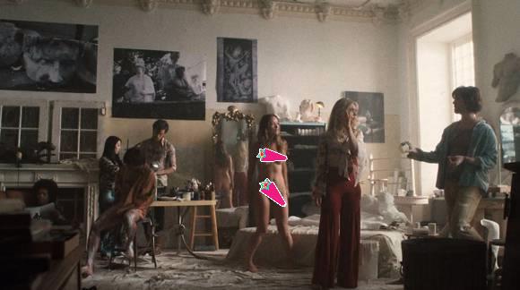 Vinyl, finale di stagione con Olivia Wilde nuda Olivia Wilde nuda in una scena di Vinyl