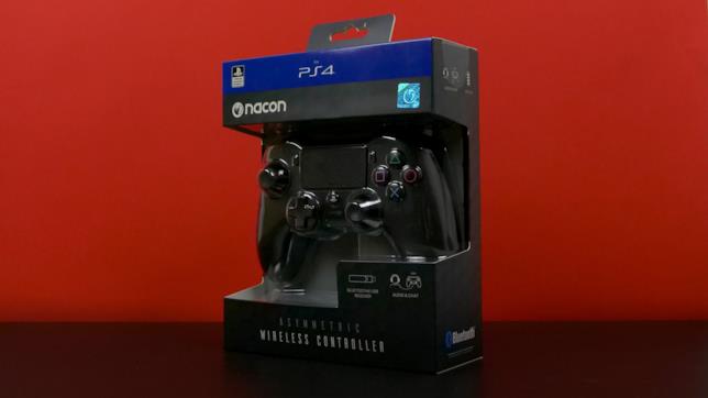 L'Asymmetric Wireless Controller di NACON La confezione dell'Asymmetric Wireless Controller di NACON