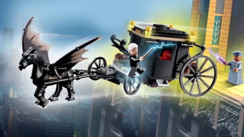 LEGO ha svelato il primo set dedicato al sequel di Animali fantastici Il nuovo set LEGO Fuga Grindelwald con le Minifigure di Gellert Grindelwald e Seraphina Picquery