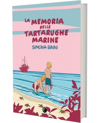 La copertina del nuovo fumetto di Simona Binni La cover del fumetto La memoria delle tartarughe marine