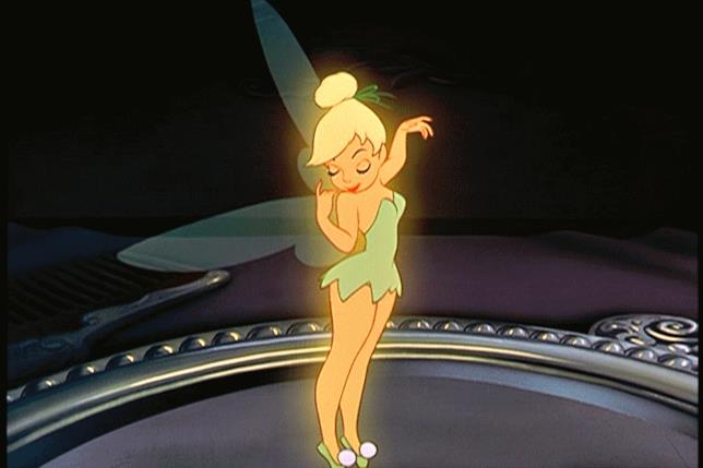 Trilli Trilli in una scena di Le avventure di Peter Pan