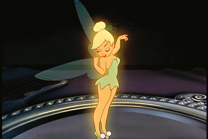 Trilli Trilli in una scena di Le avventure di Peter Pan