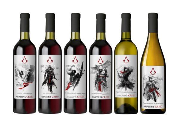I vini della collezione di Assassin's Creed Assassin's Creed ha anche i suoi vini ufficiali