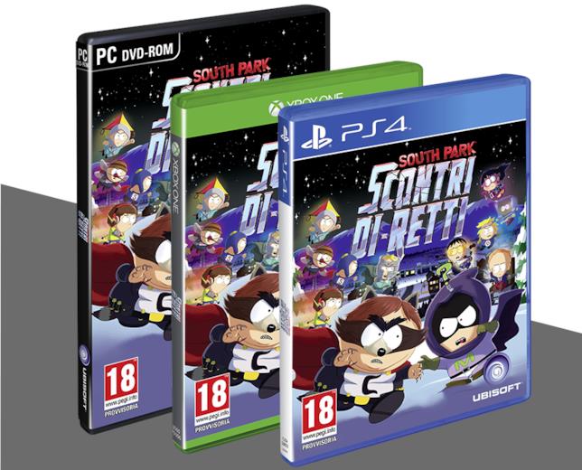 sputh park scontri di retti box art South Park: Scontri Di-Retti per PC, PS4 e Xbox One